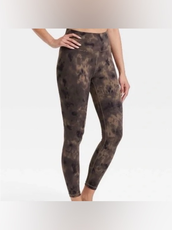 JoyLab Pants - Joylab black brown Tie-Dye Leggings / Yoga Pants / Small